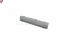 PVC Schlauchverbinder 8mm I-Form POM