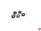 Bullaugen Messing 7x5mm gedreht und verglast