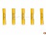 Sto�verbinder Schrumpfisolierung 42mm gelb 2,5-6mm�