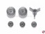 Differential-Zahnr�der-Satz f�r TT-01, DF-02, DT-02, DT-03