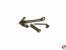 Admiralsanker Metall vergoldet 18. Jahrh. 65x50mm