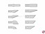 Ersatzklingen-Set f�r Designermesser