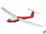 MiniSolius wei�/rot Spannweite 650mm, L=500mm EPP