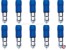 Rundstecker Isoliert 5mm blau 1,5-2,5mm�