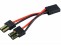 Parallel-Kabel Traxxas-Buchse auf 2x Traxxas-Stecker