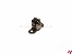 Takelrolle zweiseitig Metall vernickelt 14x5x8x6mm