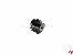 Schnurrolle vernickelt 3mm mit Feststellschraube