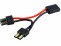 Seriell-Kabel Traxxas-Buchse auf 2x Traxxas-Stecker