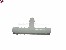 PVC Schlauchverbinder 8mm T-Form POM