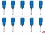 Stiftkabelschuhe Isoliert blau 1,5-2,5mm�