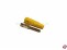 Bananenstecker 4mm mit Schraubanschluss gelb