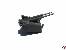 Flak 10,5cm in Doppellafette 35mm beweglich PVC grau 1:200