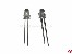 Leuchtdiode LED ultrahell klar 5mm 40� weiss