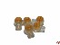 Scotchlok Einzelader-Verbinder 2-Leiter 0,4-0,7mm2 3M orange