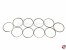 Ringe f�r Beschlag Tombak 15mm