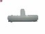 PVC Schlauchverbinder 12mm T-Form POM