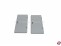 T�r aus PVC rechts weiss 36x17mm