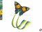 Einleiner-Drache Butterfly Spannweite 630x950mm