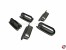 Ausguss mit vernickeltem Durchzug 24x10x6mm
