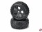 R�der-Satz Truggy 1:8 Allterrain 5-Speichen schwarz mit 17mm Sechskantmitnehmer