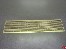 Relingstreifen Messing ge�tzt (3 Durchz�ge) 220x5mm