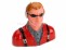 Kunststoff-Sportpilot rot 84x91mm 1:7