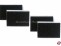Klettband 50x60mm schwarz selbstklebend