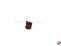 K�bel aus Holz dunkel 8mm