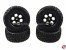 R�der-Satz schwarz 6-Speichen Dessert Warrior X10 1:10