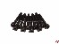 Zylinderkopf-Gewindeschrauben Inbus M3x20mm Stahl schwarz DIN 912