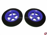 Rad für Ultraleicht-Modelle blau Rad-Ø 63mm, Achsen-Ø 2,6mm 5g Aeronaut 735359