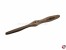 2-Blatt Holz-Luftschraube Naturholz, lackiert 180x250mm 7x10"