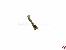 Miniatur L�mpchen 3mm gelb 6V/50mAh, L�nge 100mm
