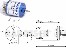 Elektromotor Blue RM-510 TRQ 6-9V, Wellendurchmesser 3,2mm