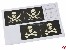 Flaggen-Satz Totenkopf 55x43mm