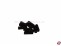 Inbus-Gewindestift-Schrauben M4x12mm Stahl schwarz DIN 916