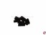 Inbus-Gewindestift-Schrauben M4x12mm Stahl schwarz DIN 916