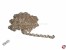 Ankerkette Eisen, silber 2,4x3x0,5mm