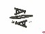 Querlenker-Satz CV-10B/T Chassis