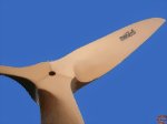3-Blatt Holz-Luftschraube Menz Menz-Prop 490-00082 - 00158