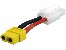 Adapterkabel XT60-Buchse auf Tamiya-Buchse