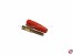 Bananenstecker 4mm mit Schraubanschluss rot