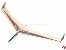 Balsa-Wurfgleiter Quax Spannweite 530mm