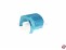 Motork�hlk�rper Alu blau f�r TA-05, TRF415, TRF417