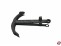 Stockanker Metall 65x52mm