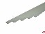 Plastik Halbrohr wei� 8/6x328mm