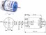Elektromotor Blue RM-510 TRQ 6-9V, Wellendurchmesser 3,2mm