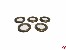 Bullaugen Messing 16x11mm gedreht und verglast