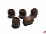 Fass aus Holz dunkel 13mm