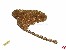 Ankerkette Eisen, gold 2x3x0,5mm